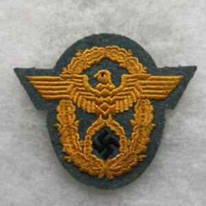 WW2 German Gendarmerie Field Police Sleeve Eagle