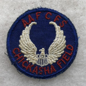 WW2 US Army Air Force Contract Flying School Chickasha Field Patch Twill