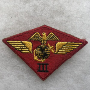 WW2 US Marine Corps 3rd Marine Air Wing Patch Detailed Globe Variation