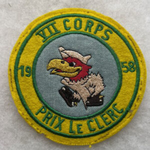 US Army 7th Corps 1958 Shooting Patch Felt German Made