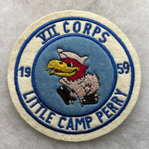 US Army 7th Corps 1959 Shooting Patch Felt German Made
