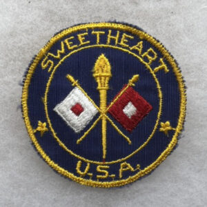 WW2 US Army Signal Corps Sweetheart PX Patch