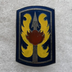 US Army 199th Infantry Brigade Beercan DUI Vietnamese Made