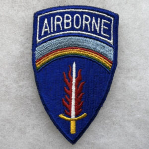 US Army Europe Airborne Patch German Made Scarce