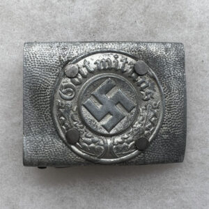 WW2 German Police Enlisted Belt Buckle GI Repaired