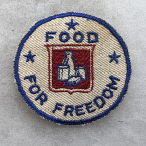 WW2 US Homefront Food For Freedom Patch Twill