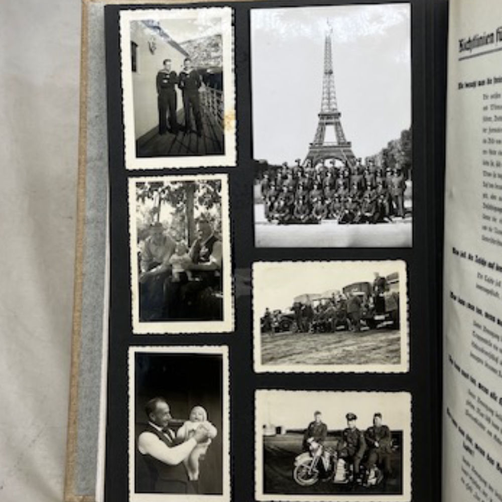 WW2 German Army Photograph Album With Photo Of AH - Image 27