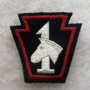WW2 Pennsylvania State Guard 1st Cavalry Squadron Patch Felt