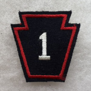 WW2 Pennsylvania State Guard 1st Regiment Patch Felt