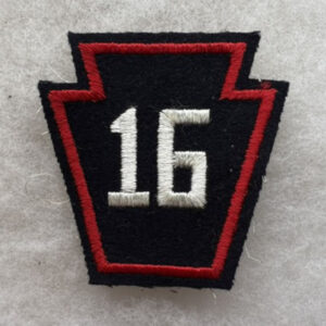 WW2 Pennsylvania State Guard 16th Regiment Patch Felt