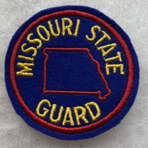 WW2 Missouri State Guard Patch Felt