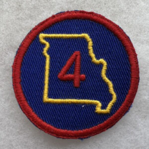 WW2 Missouri State Guard 4th Regiment Patch Twill