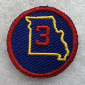 WW2 Missouri State Guard 3rd Regiment Patch Twill