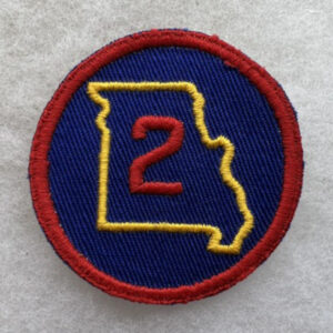 WW2 Missouri State Guard 2nd Regiment Patch Twill