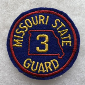 WW2 Missouri State Guard 3rd Regiment Patch Felt