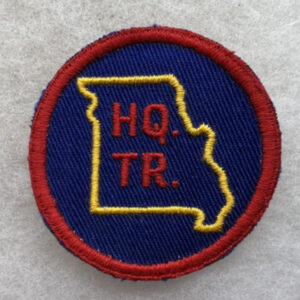 WW2 Missouri State Guard Headquarters Troop Patch Twill