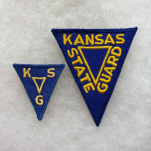 WW2 Kansas State Guard Patch Set Twill