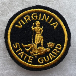 WW2 Virginia State Guard Patch Felt