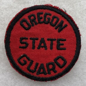 WW2 Oregon State Guard Patch Poplin Scarce