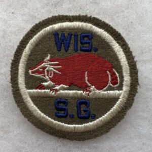 WW2 Wisconsin State Guard Patch