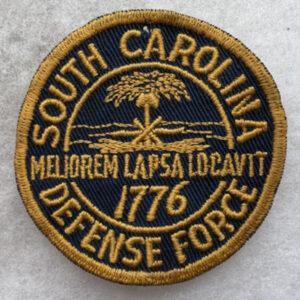 WW2 South Carolina Defense Force Patch Twill
