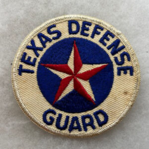 WW2 Texas Defense Guard Patch