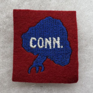 WW2 Connecticut State Guard Patch Embroidered On Felt