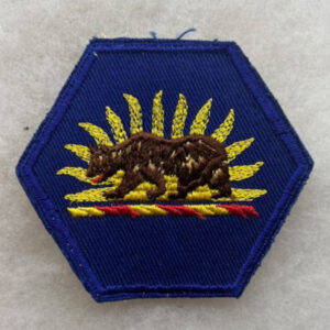 California Guard Patch Twill