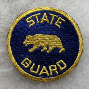 WW2 California State Guard Patch