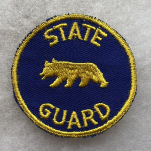 WW2 California State Guard Patch Twill