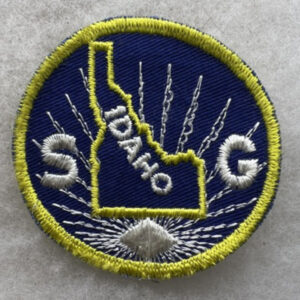 WW2 Idaho State Guard Patch Twill