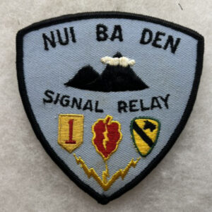 US Army Nui Ba Den Signal Relay Pocket Patch