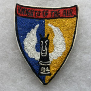 US Army 114th Assault Helicopter Company Pocket Patch Vietnamese Made Chainstitched