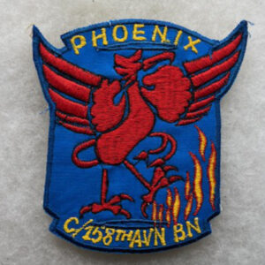US Army 158th Aviation Battalion Pocket Patch Vietnamese Made