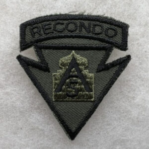 US 5th Army Recondo Patch Twill Subdued