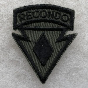 US Army 5th Infantry Division Recondo Patch Twill Subdued