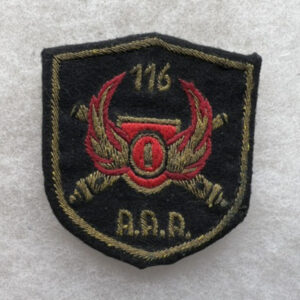 WW2 US Army 116th Anti Aircraft Artillery Patch Bullion Theater Made