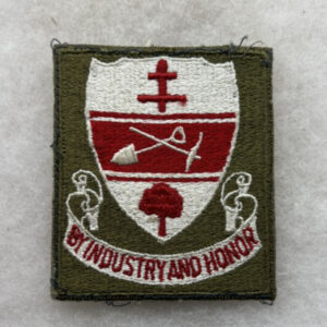 US Army 317th Engineer Battalion Pocket Patch German Made