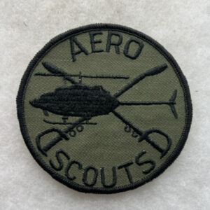 US Army Cavalry Aero Scouts Pocket Patch Subdued