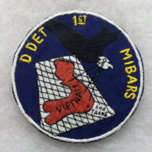 US Army 1st Military Intelligence Detachment D Pocket Patch Vietnamese Made