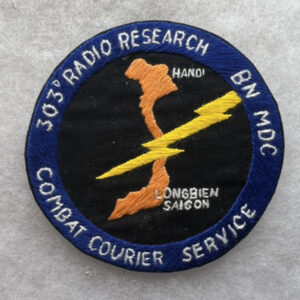 US Army 303rd Radio Research Battalion Pocket Patch Vietnamese Made