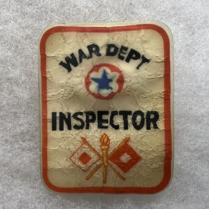 WW2 US Army War Department Inspector Signal Corps Badge / Pin