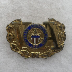 1930 US Veterans Administration Hat Badge
