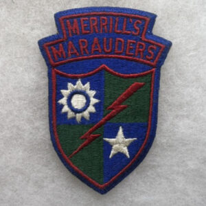 WW2 US Army Merrill's Marauders Patch