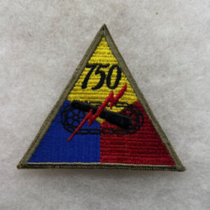 WW2 US Army 750th Armored Tank Battalion Patch Gemsco