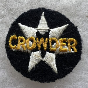 WW2 US Army 7th Service Command Camp Crowder Cap Patch Felt