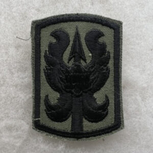 US Army 199th Infantry Brigade Patch Twill Subdued