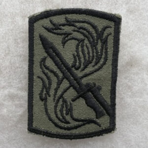 US Army 198th Infantry Brigade Patch Subdued Twill