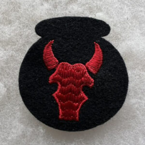WW2 US Army 34th Infantry Division Patch Felt