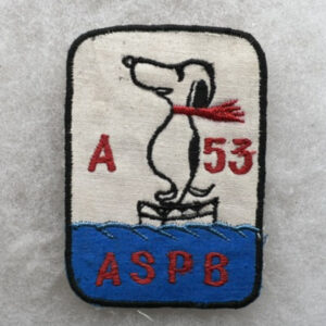 US Navy Assault Support Patrol Boat ASBP A 53 Pocket Patch Vietnamese Made